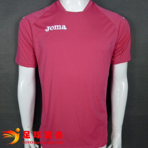  专柜正品JOMA 2014-15中高端 粉色足球组队上衣