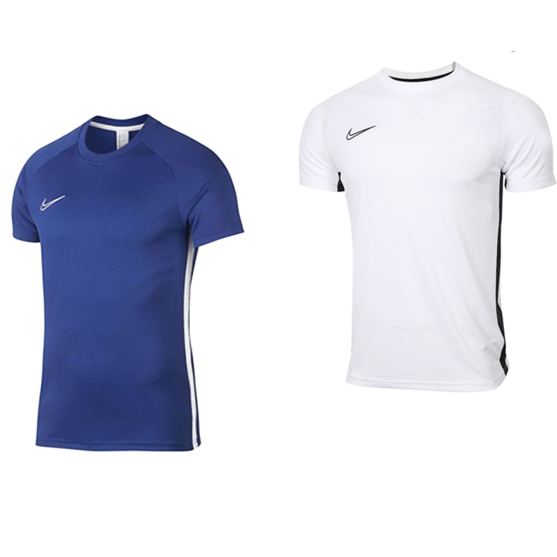 专柜正品NIKE 2018-19 白色 蓝色足球比赛上衣
