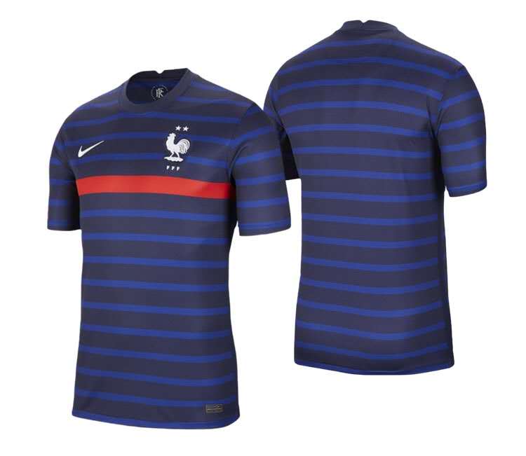 专柜正品NIKE 2020欧洲杯 法国主场球迷版短袖球衣