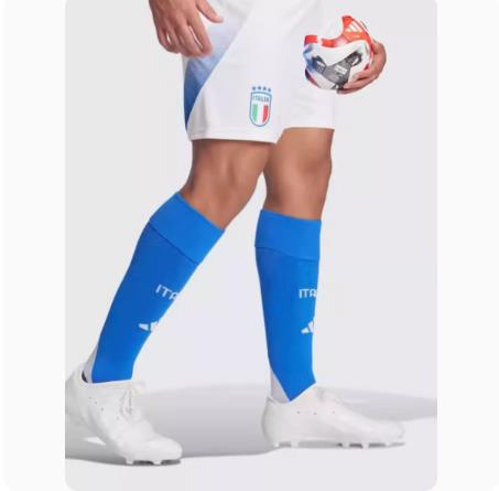 专柜正品ADIDAS 2024欧洲杯意大利主场男子球迷版短裤