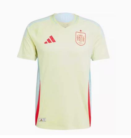 专柜正品ADIDAS 2024欧洲杯西班牙队客场男子成人球员版球衣足球服