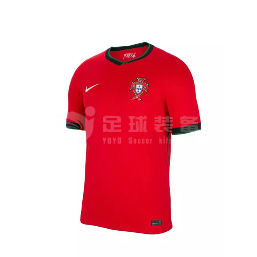 专柜正品NIKE 葡萄牙2024欧洲杯主场球员版 7号 C罗男子成人短袖球衣