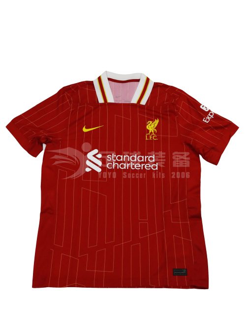 专柜正品NIKE 利物浦2024-25主场球迷版短袖球衣